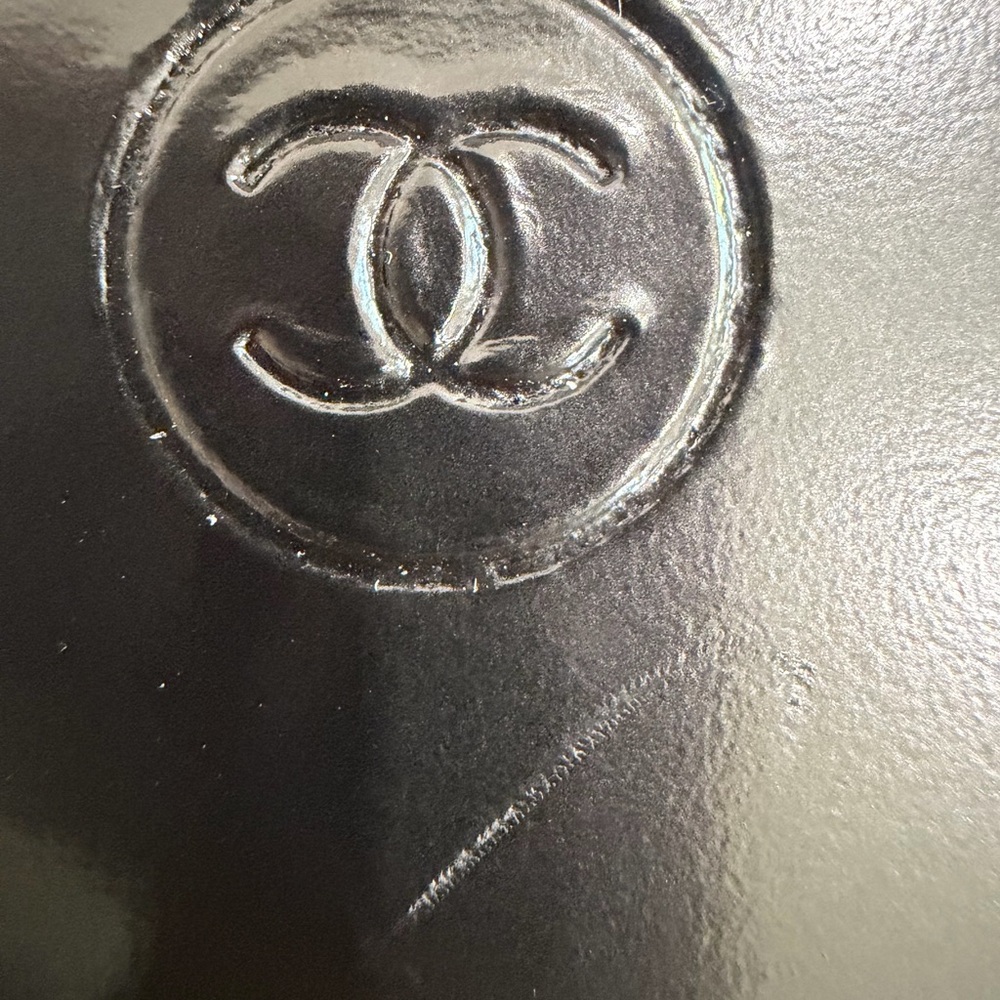 CHANEL suede Crystal Thong Sandals W box - Picture 6 of 6